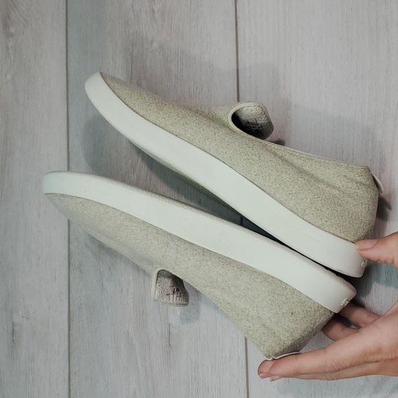 Allbirds Womens Wool Lounger Light Green Loafer Slip on shoes sz 7 - Picture 9 of 12